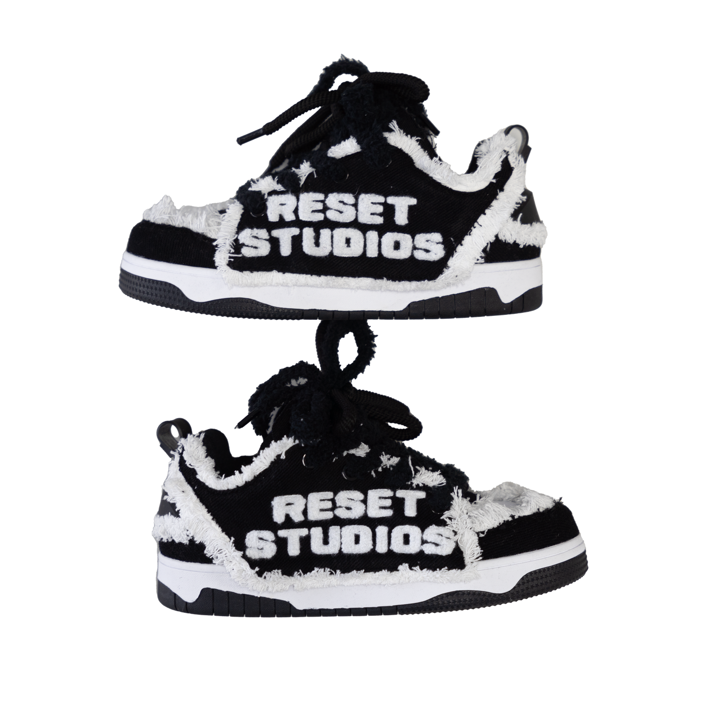 Reset Studios Denim Sneaker A - Black