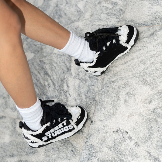 Reset Studios Denim Sneaker A - Black