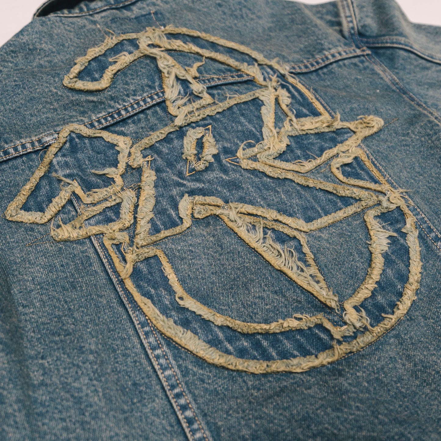 Reset Studios Distressed Logo Jacket