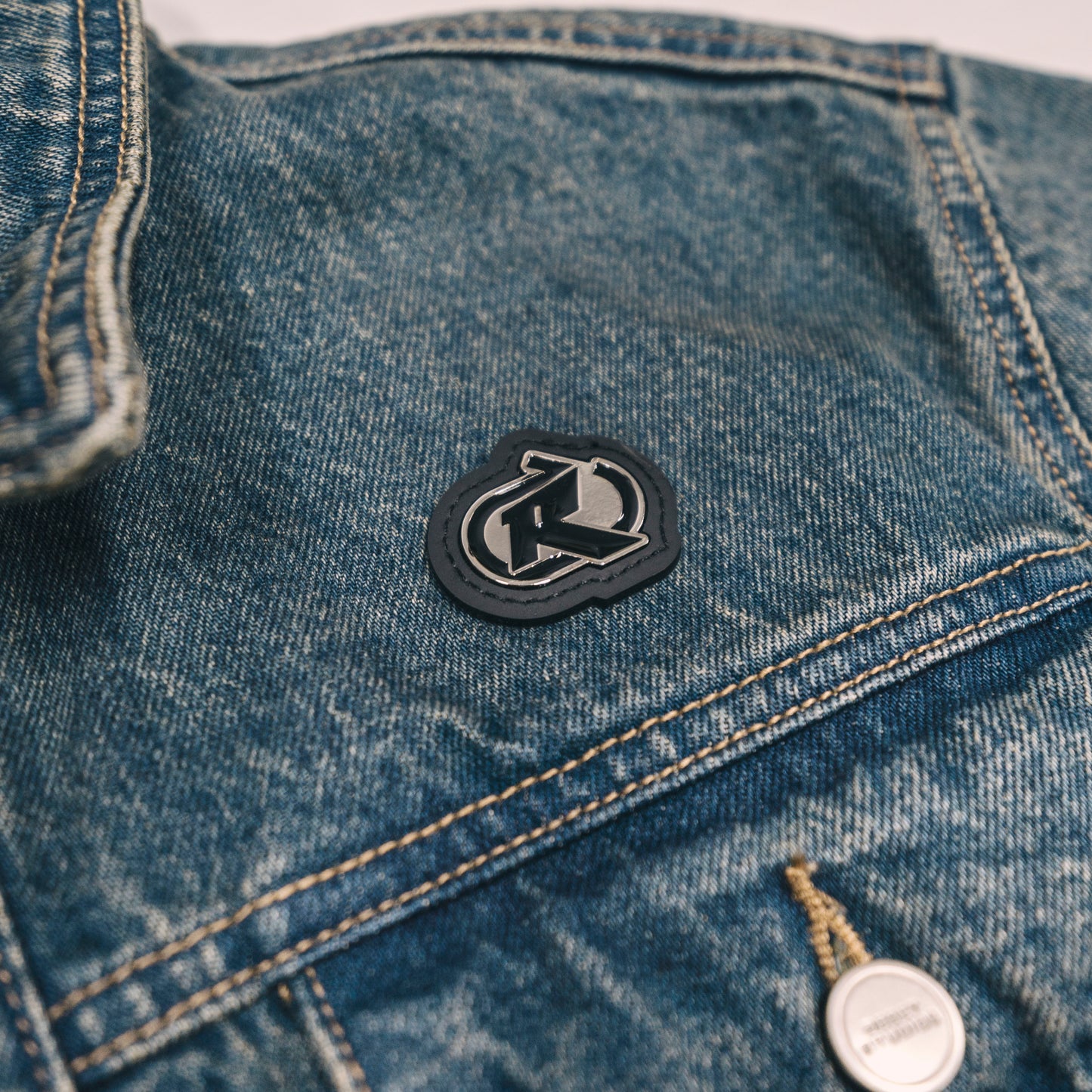 Reset Studios Distressed Logo Jacket