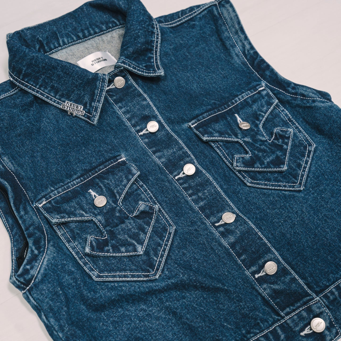 Reset Studios Detachable Denim Jacket