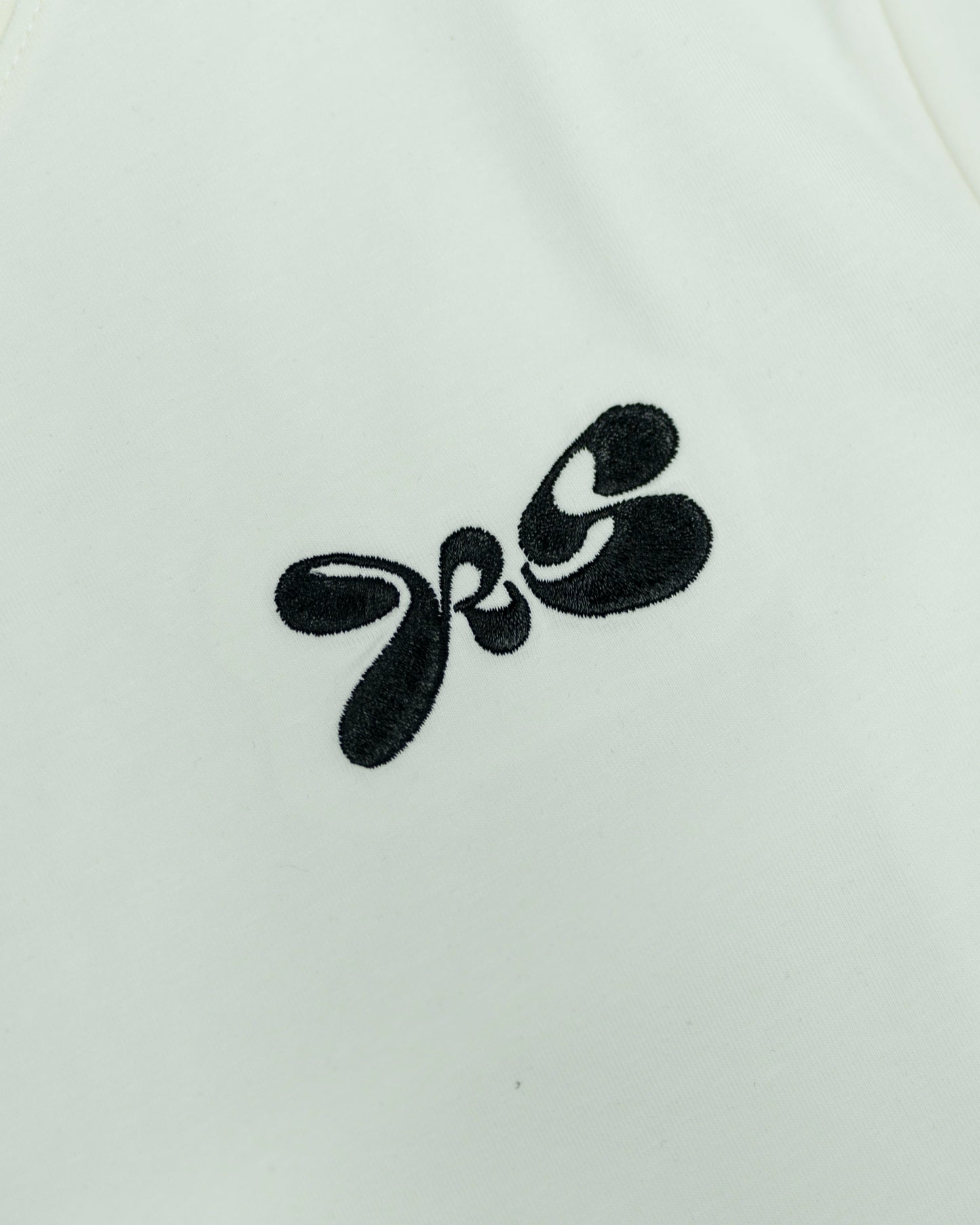 Ribbon Crop Top (Off-White)