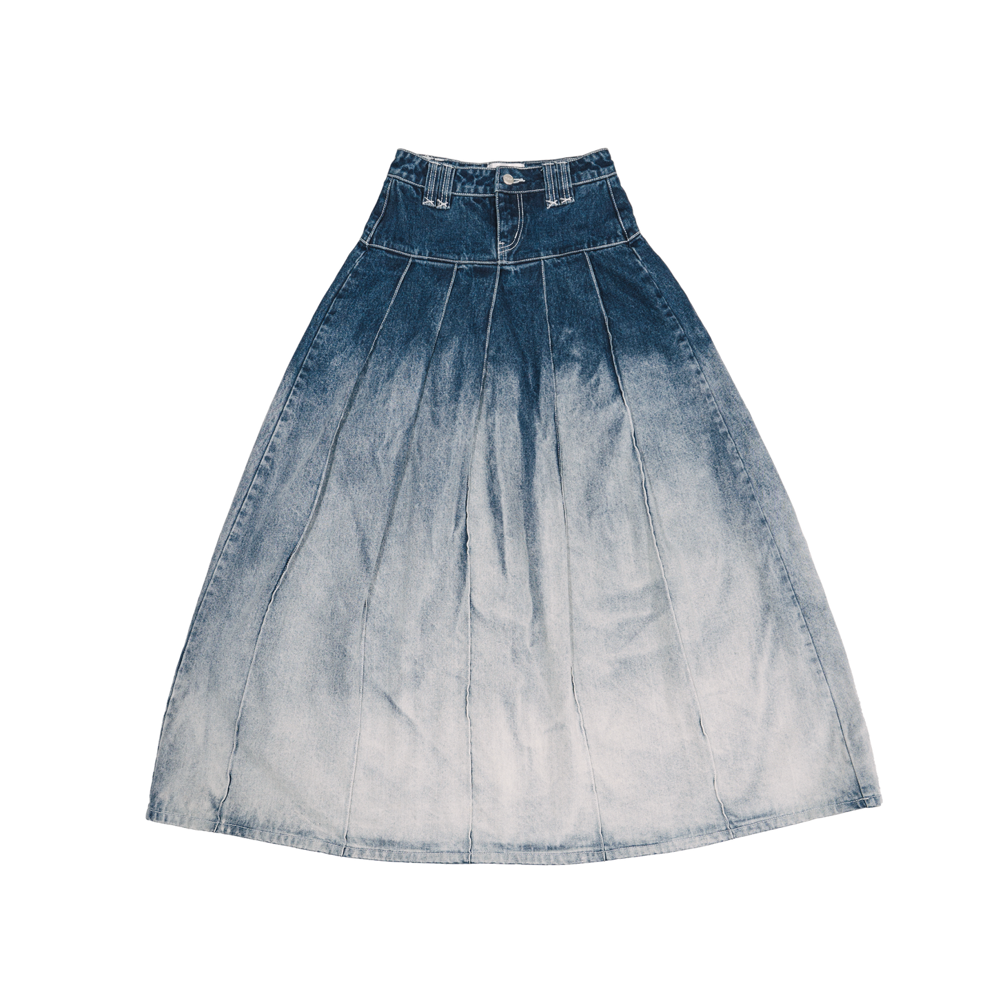Reset Studios Denim Maxi Skirt