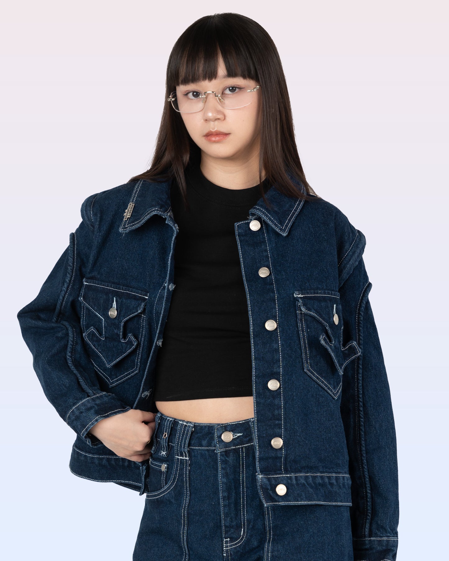 Reset Studios Detachable Denim Jacket